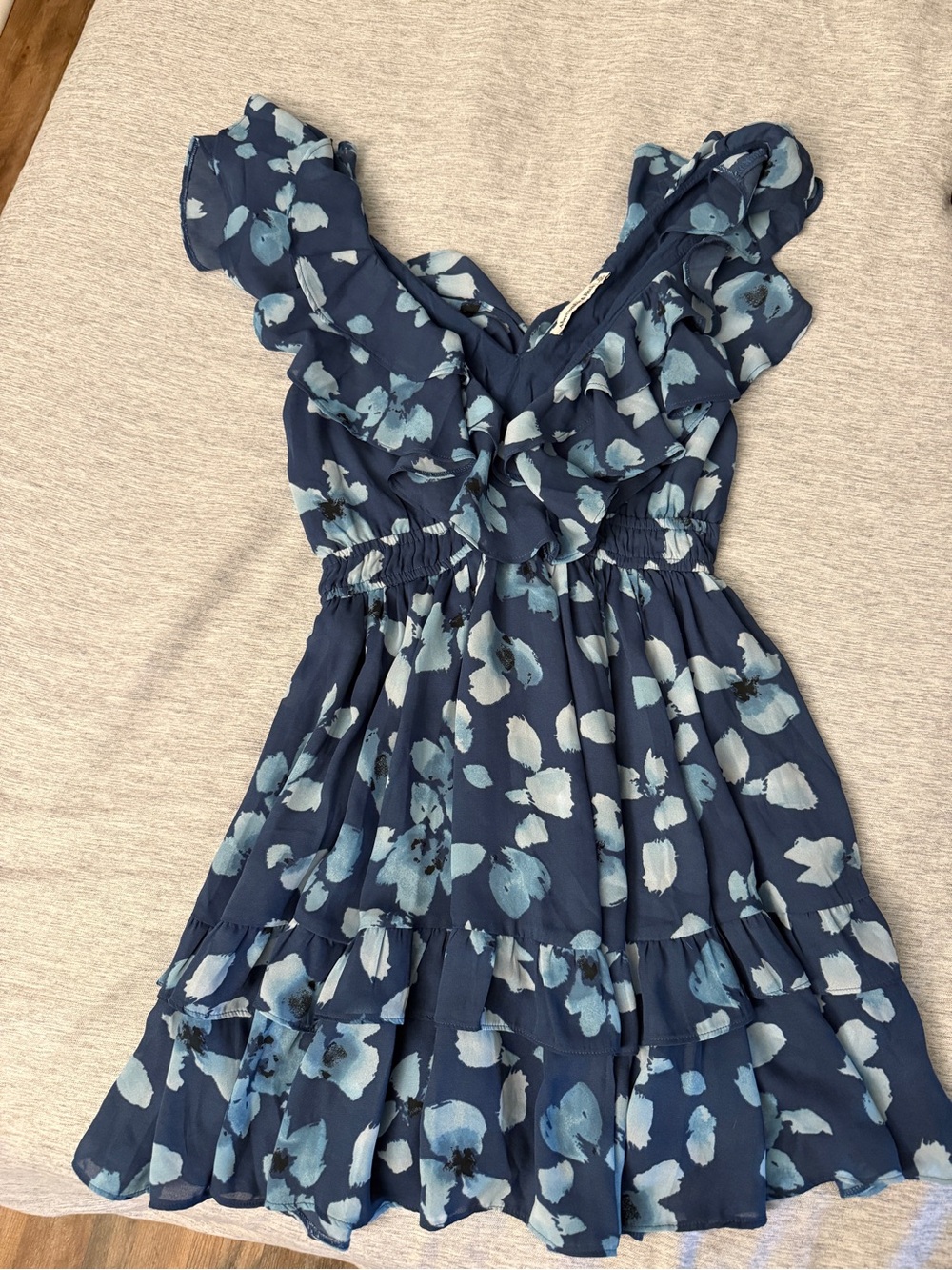 Abercrombie & Fitch Navy Blue Top